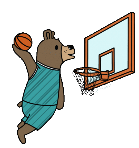 Basketball Sticker