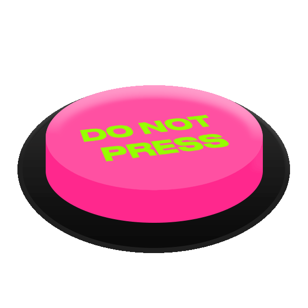 Do Not Press Black Friday Sticker by Missguided for iOS & Android GIPHY