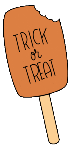 Ice Cream Halloween Sticker