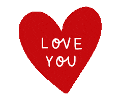 I Love You Hearts Sticker