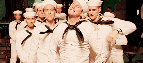  channing tatum salute sailor hail caesar aye aye GIF