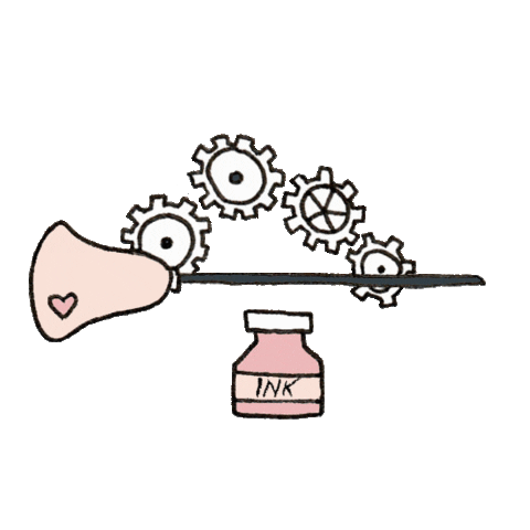 Rose de Biboun Sticker