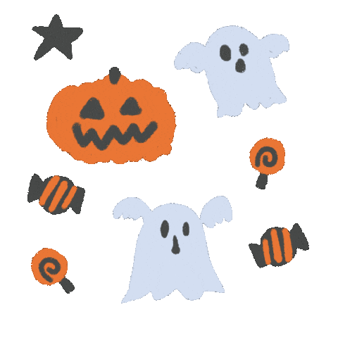 Halloween Ghost Sticker
