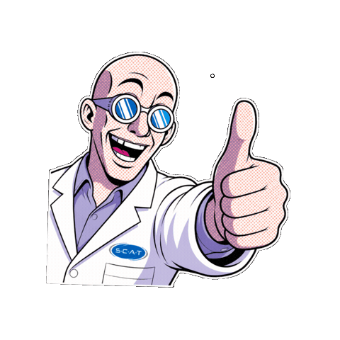Well Done Thumbs Up Sticker by SCAT Europe