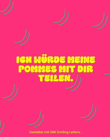 French Fries Love GIF by DAK-Gesundheit