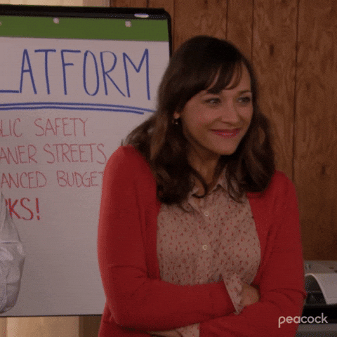 Blushing Season 4 GIF by Parks and Recreation