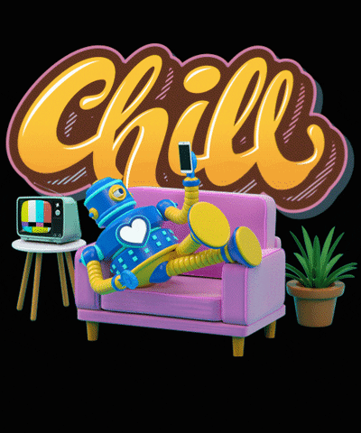Chill Chilling GIF by RGI BroBot