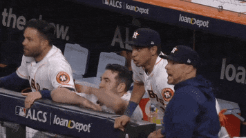 Excited Jose Altuve GIF by MLB