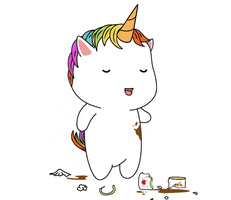 Angry Unicorn GIF by Chubbiverse