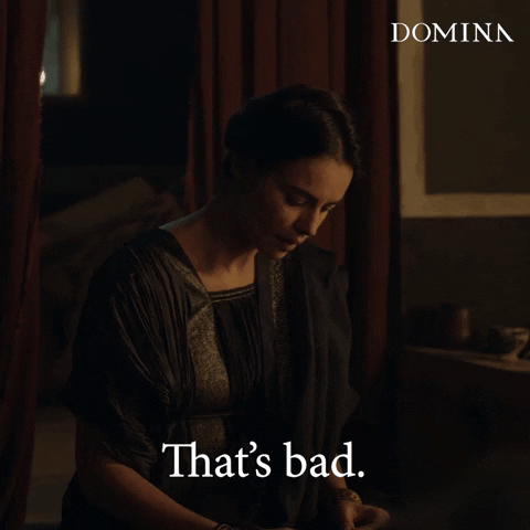 Thats Bad Not Funny GIF by Domina Series