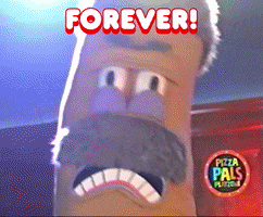 Forever And Ever Meowwolf GIF by PIZZA PALS PLAYZONE