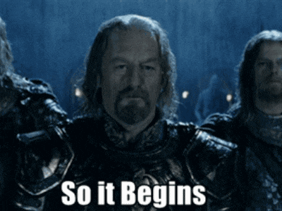 So It Begins Helms Deep GIF - Find & Share on GIPHY