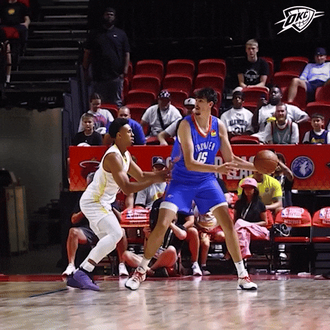 Passing Las Vegas GIF by OKC Thunder
