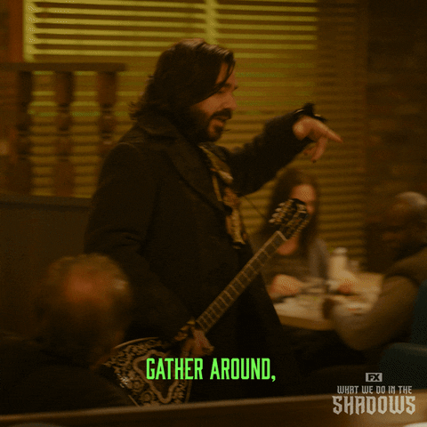 Gather Around Fx Networks GIF by What We Do in the Shadows