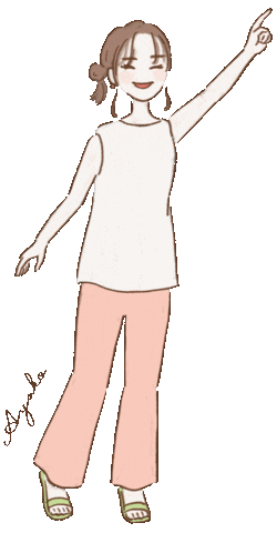 Girl おしゃれ Sticker by COHINA