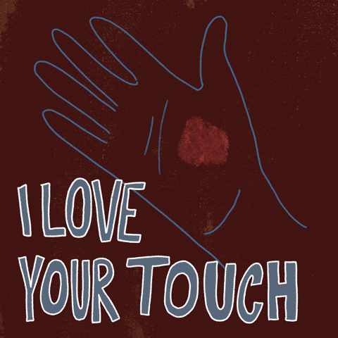 TOUCH IS MY LOVE LANGUAGE. SHARE WHY ITS YOURS. 