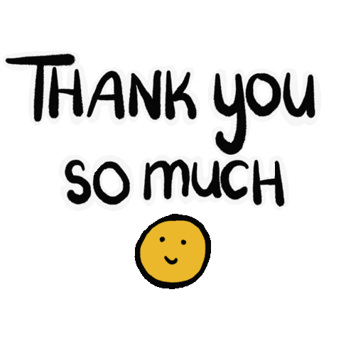 Thank You So Much Sticker For Ios & Android | Giphy