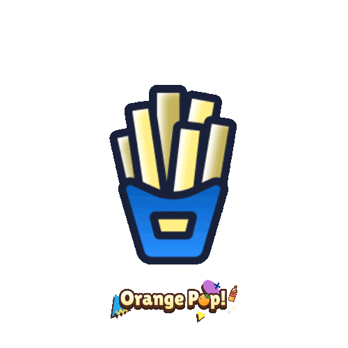 Mobile Game Burger Sticker by Orange Pop! by Kenan & Kel