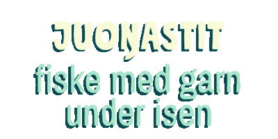 Fiske Samisk Sticker