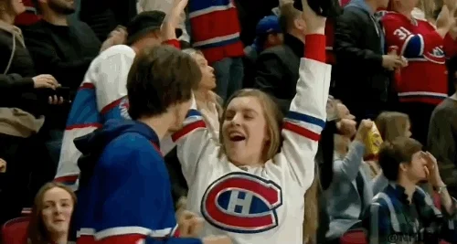 Happy Montreal Canadiens GIF