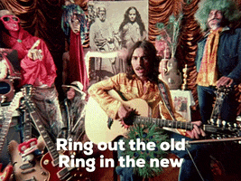 In With The New Musician GIF by George Harrison