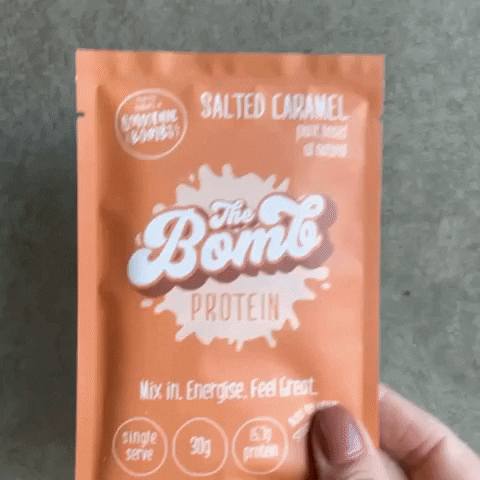 Sample Protein GIF by The Smoothie Bombs