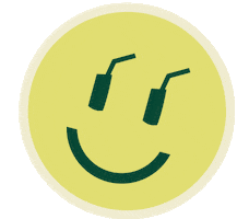Happy Smiley Face Sticker by Clean Juice