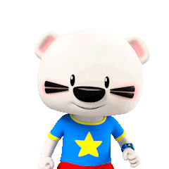 Happy 3D Sticker by UpStudiosWorld