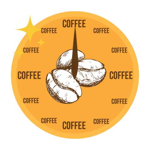 Coffee Time Sticker by Kaffeinated Festival