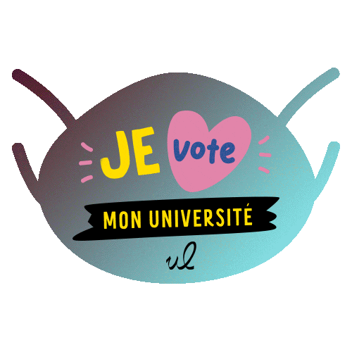 Vote Unilim Sticker by Université de Limoges