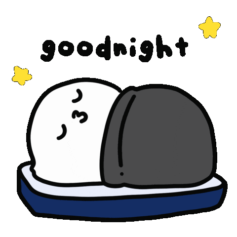 Sleepy Good Night Sticker