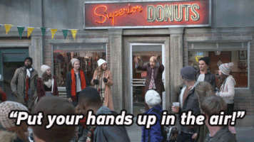 hands up GIF by CBS