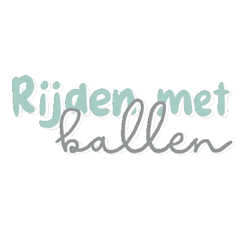 Paardenmiep Sticker