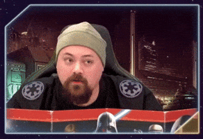 scared star wars GIF by Hyper RPG