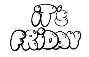 Happy Its Friday Sticker