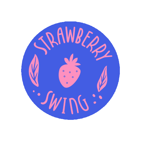 The Strawberry Swing Sticker