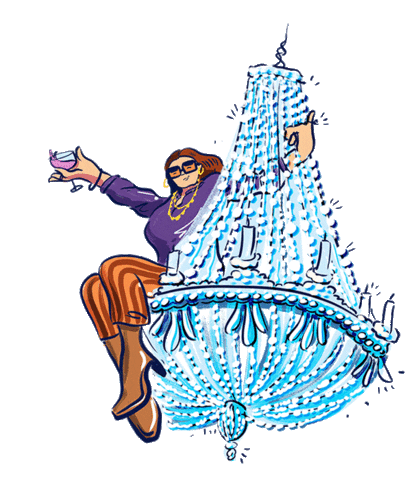 Rebel School of Wine Sticker