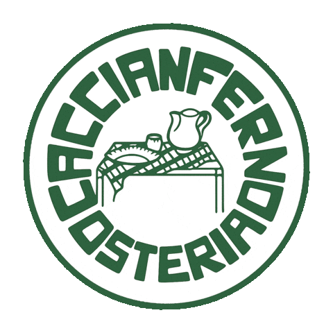 Italia Menu Sticker by Cacciainferno