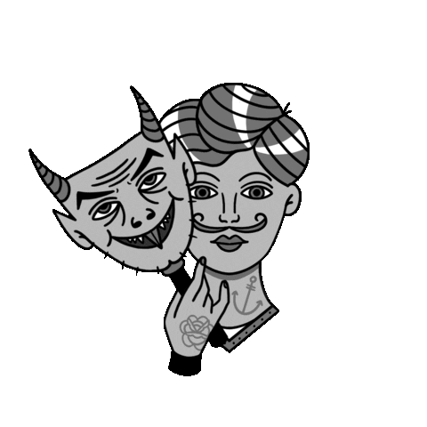 Tattoo Devil Sticker