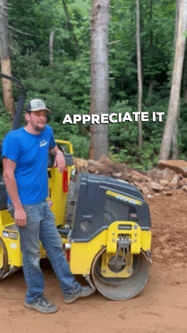 JCPropertyProfessionals thank you roller jc property professionals heavy equipment GIF