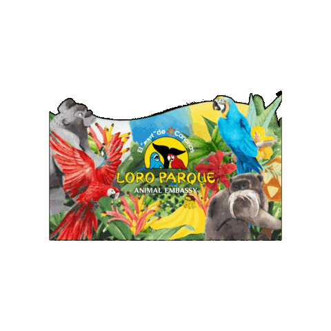Dia De Canarias Siampark Sticker by Loro Parque