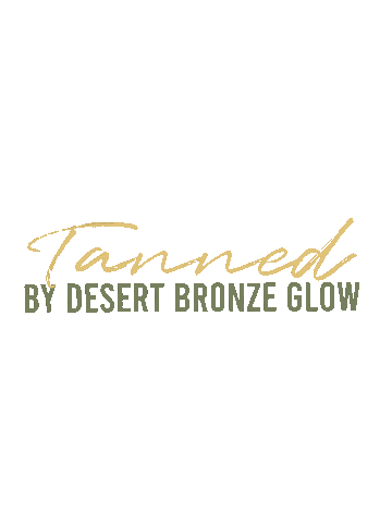 Desert Bronze Glow Sticker