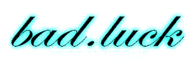 badluck productions Sticker