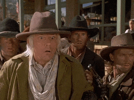 Shocked Doc Brown GIF by Back to the Future Trilogy