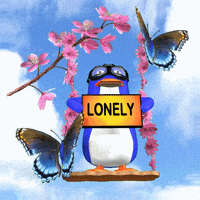Lonely All By Myself GIF