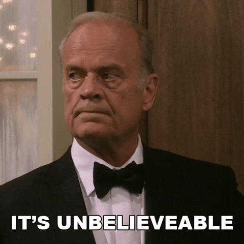 I Cant Believe It Kelsey Grammer GIF by Paramount+