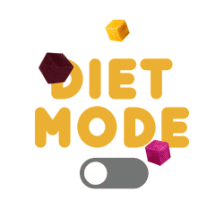 Diet Cubes Sticker