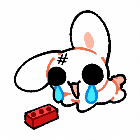 Bunny Brick GIF