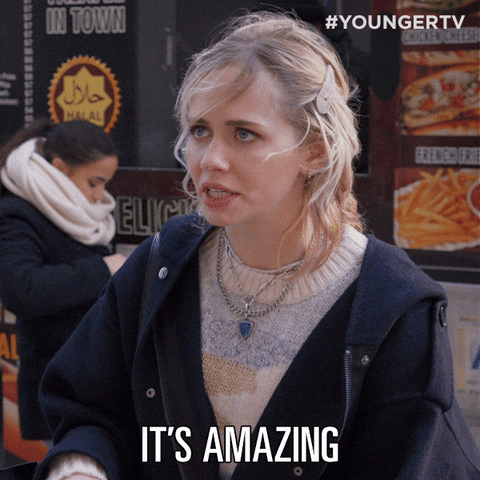 Tv Land Caitlin GIF by YoungerTV