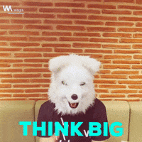 Think Big Wolf GIF by Wayra